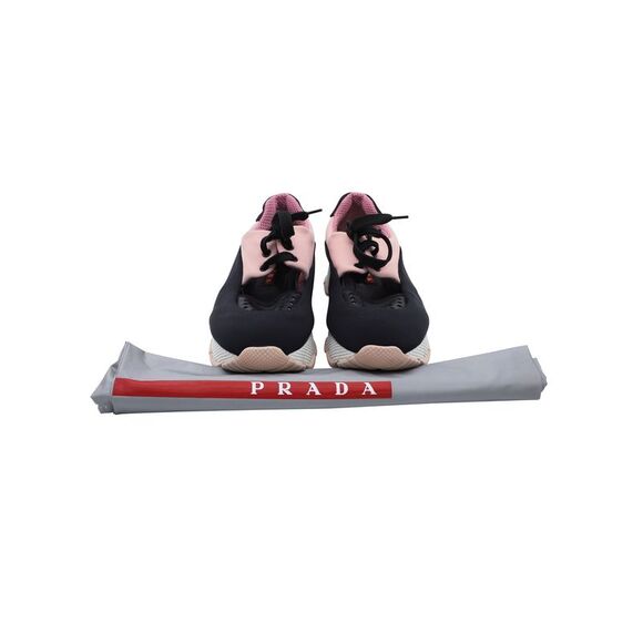 Prada Trainers in Pink Polyester - Picture 7 of 7